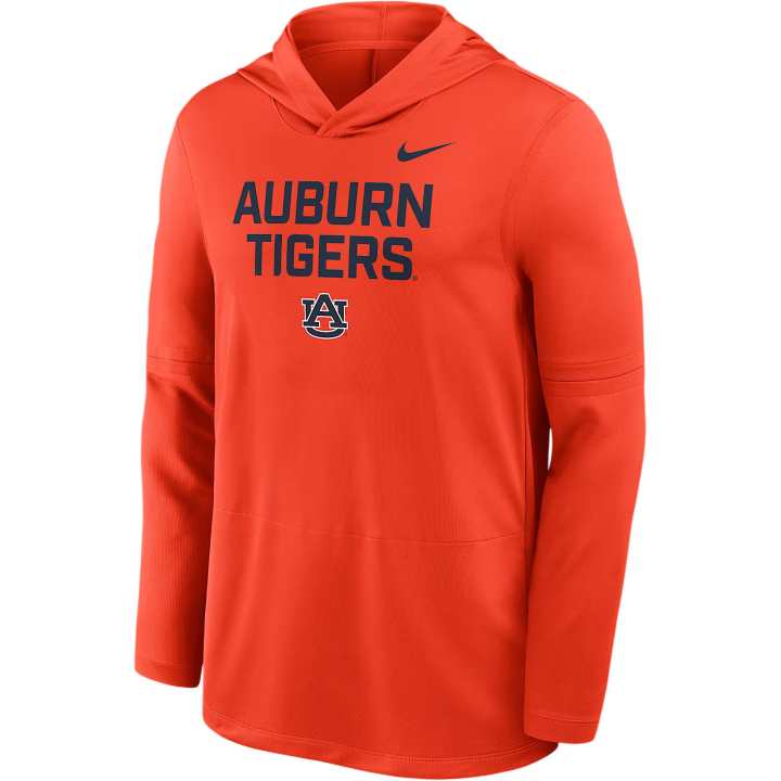 Nike Nike Auburn Sideline Men's Nike Dri-FIT College Long-Sleeve Hooded Top