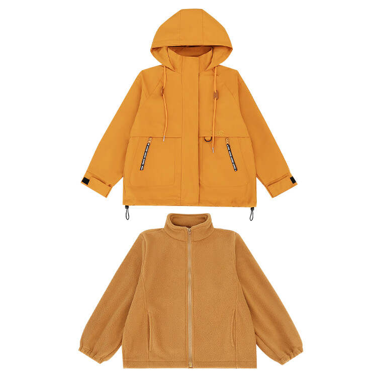 PROTECTCAMEL PROTECTCAMEL Kids Jackets Hooded Thickened And Fleece Lined