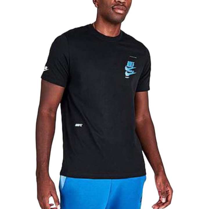 Nike Nike Clothing T Shirts Men's Black Crew Neck