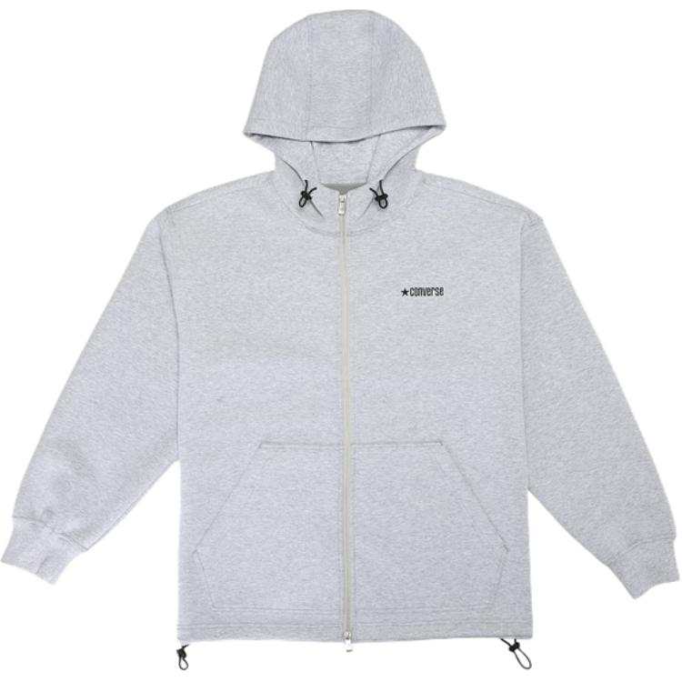 Converse Converse Sweatshirts Men's Gray Hooded Moderate