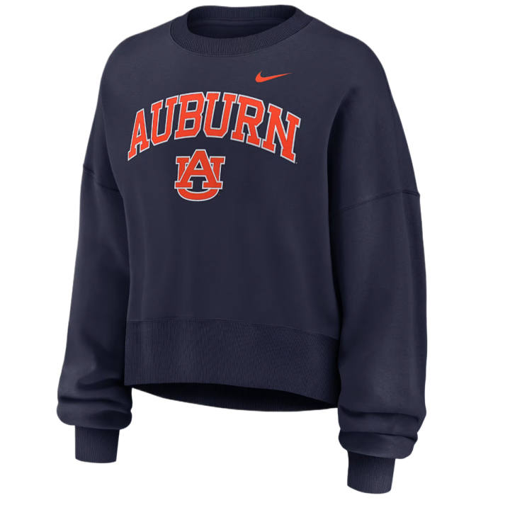Nike Nike Auburn Phoenix Arch Women's Nike College Pullover Crew