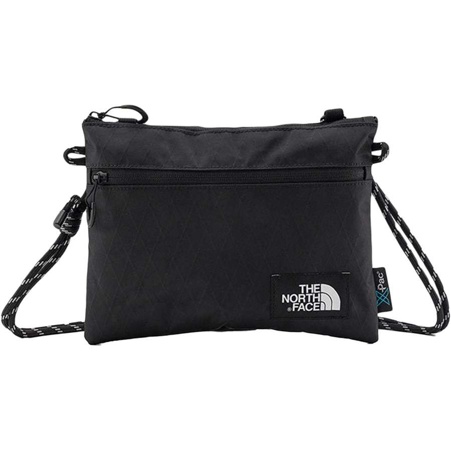 THE NORTH FACE 3L Shoulder Bag, Crossbody Bag, Outdoor Bag X Pac High Performance Composite Material Black Unisex