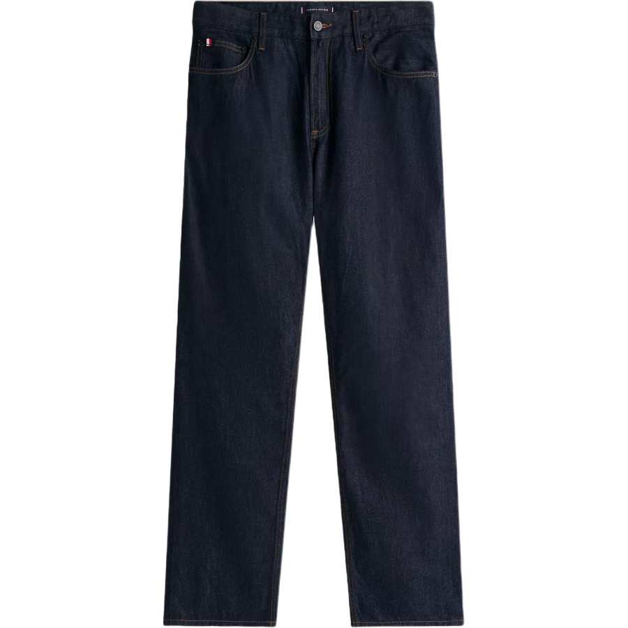 Tommy Hilfiger Jeans Men's Dark Blue Moderate Straight Fit Pants