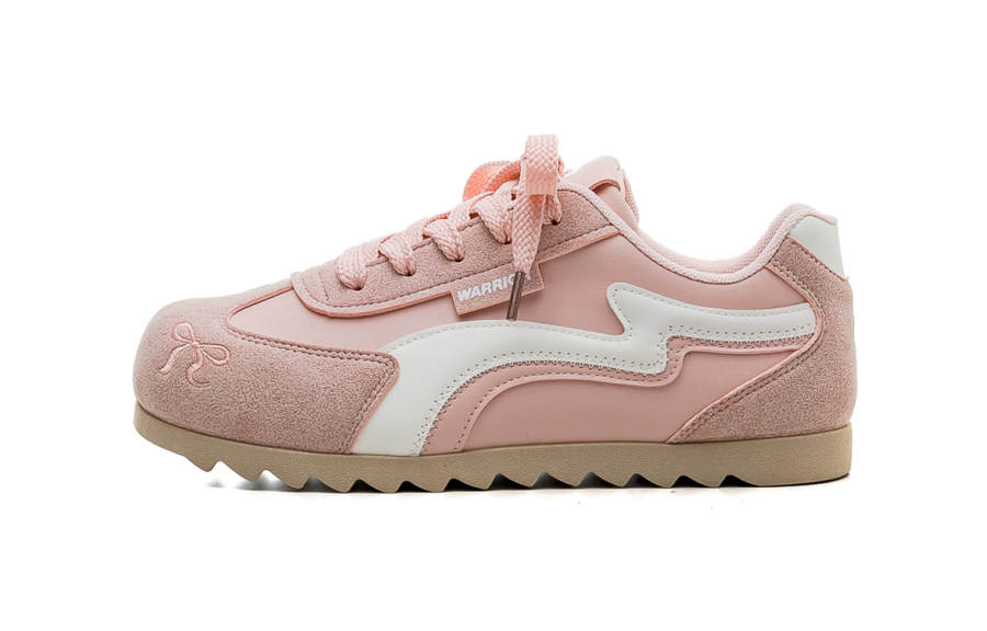 Warrior Wear resistant And Lightweight Low top Casual Shoes Women's Pink White