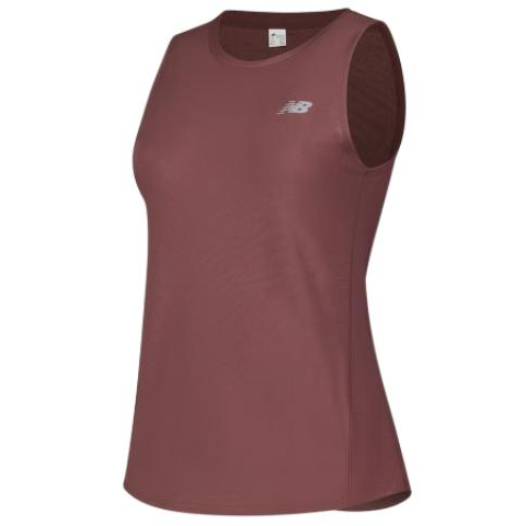 New Balance New Balance Running Tank Top Women's Brown Red
