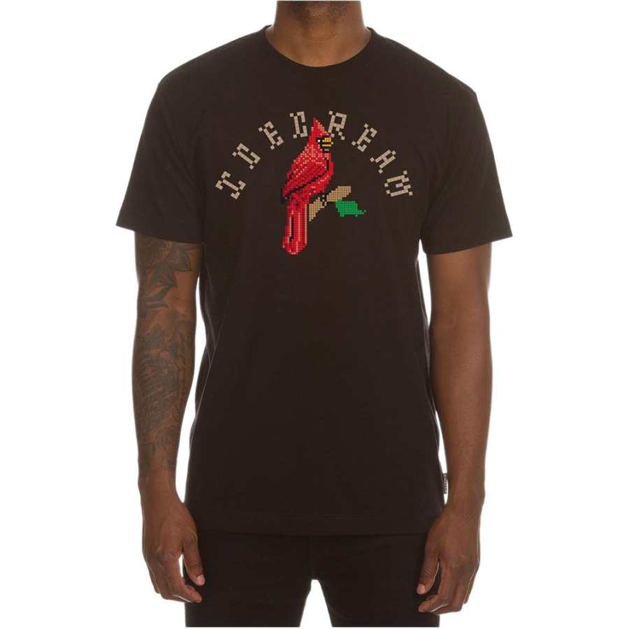 Ice Cream T Shirts Unisex Black Crew Neck Straight Fit