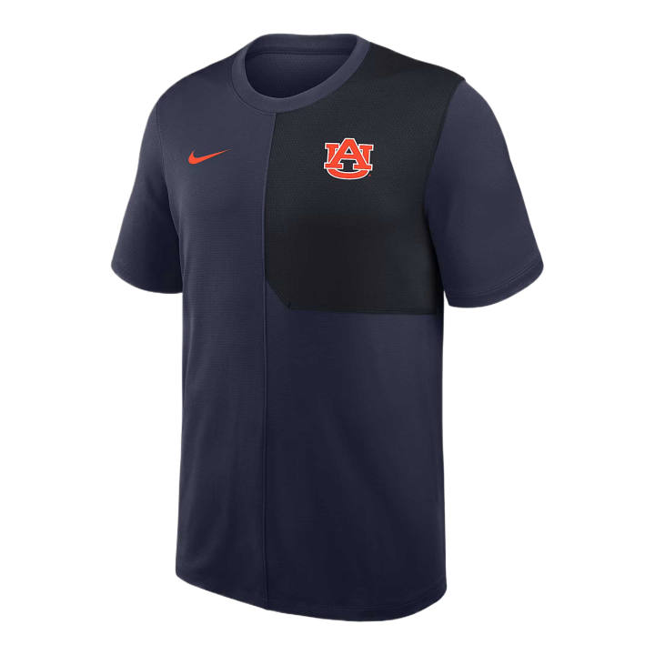 Nike Nike Auburn Sideline Coach Men's Nike Dri-FIT College Top
