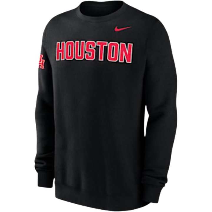 Nike Nike Houston Club Fleece Men's Nike College Crew-Neck Sweatshirt