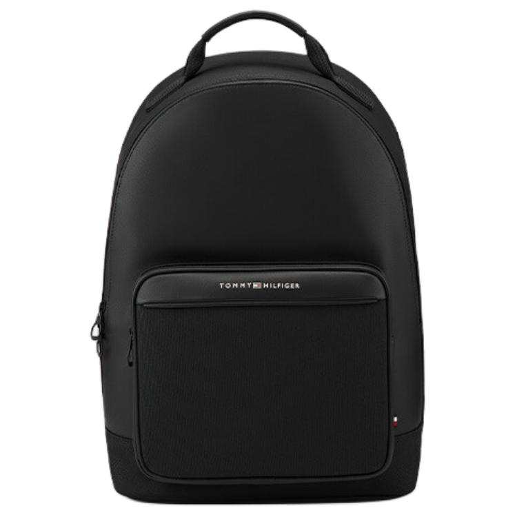 Tommy Hilfiger Tommy Hilfiger Artificial Leather Backpack Regular Men's Black