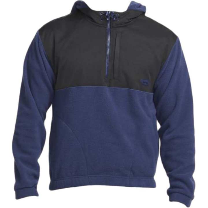 Nike Nike Fleece Tops Men's Midnight Marine Blue Hooded Moderate