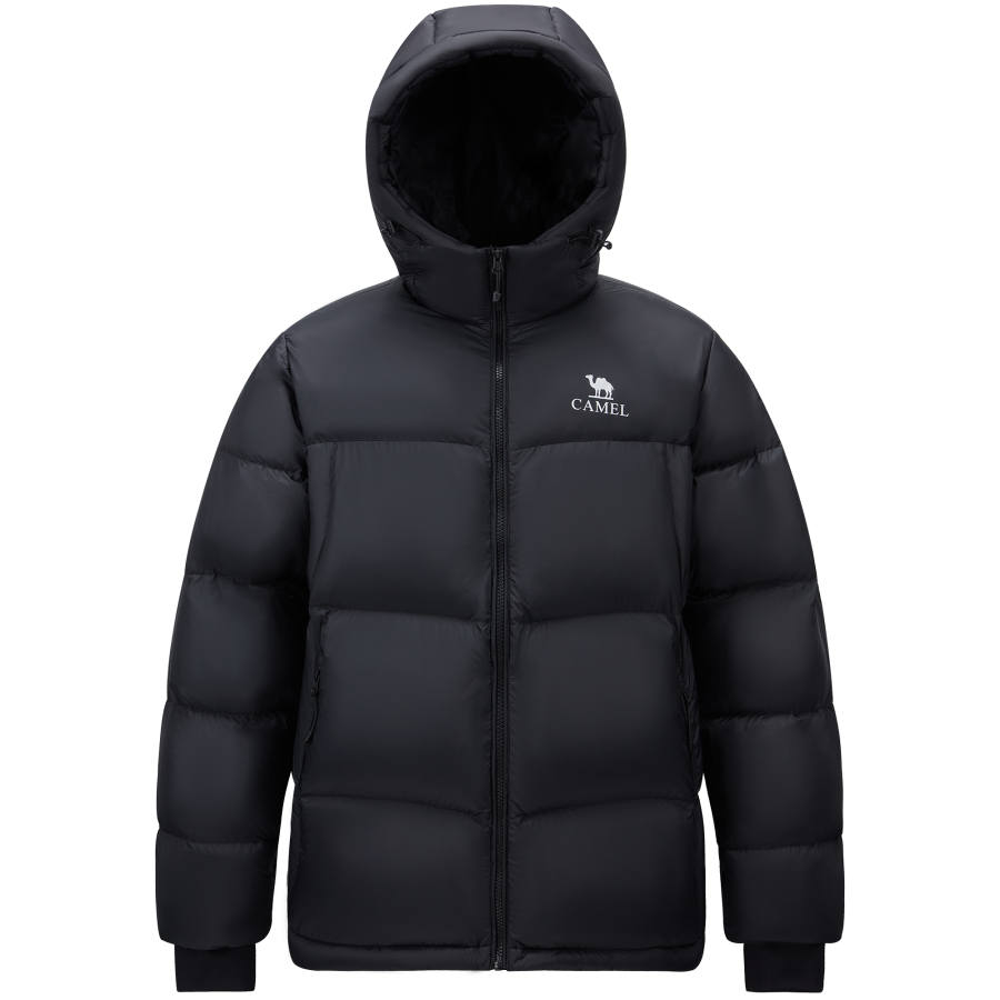 CAMEL CAMEL Down Jackets Unisex Hooded Thickened Puffer Jacket