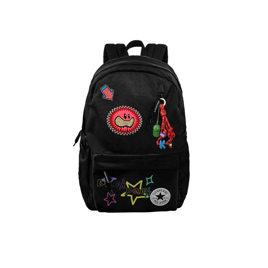 Converse Converse Polyester Corner Island Dream Hand Drawn, Backpack Unisex Multicolor