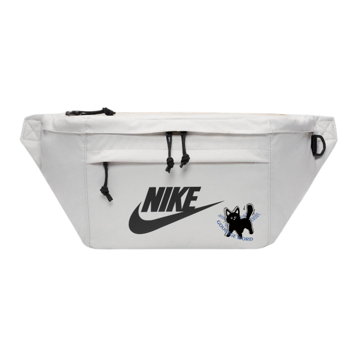 Nike Nike Fabric Crossbody Bag, Sling Bag, Fanny Pack Unisex Light Bone