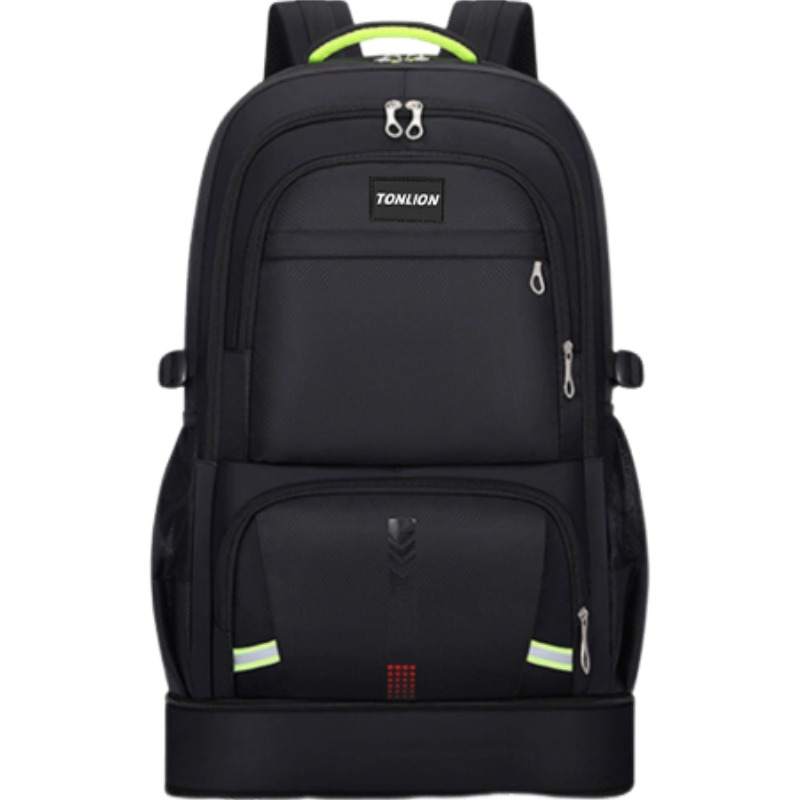 Tonlion Tonlion Fabric Backpack Unisex Black