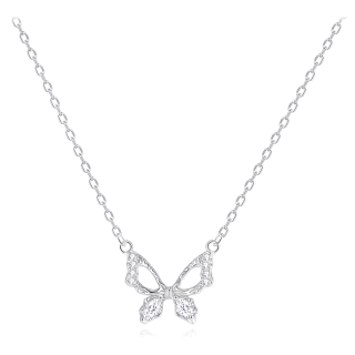 MGS Zircon Minimalist Refined Premium Feel, Romantic Ambient Necklace Women's Box