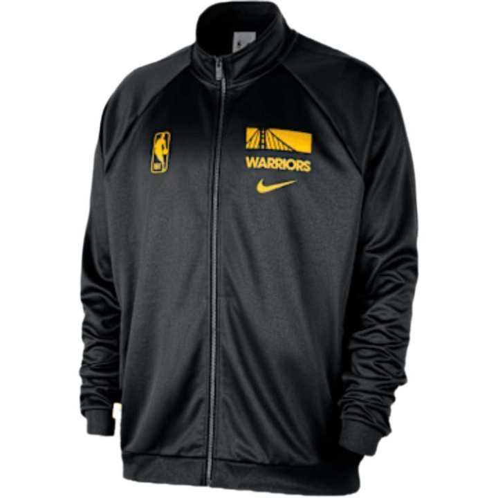 Nike Nike Golden State Warriors Club Courtside Men's Nike Nba Poly Knit Track Jacket