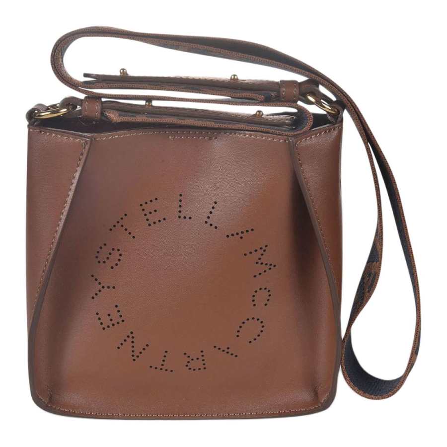 Stella McCartney Pu Shoulder Bag Women's Brown