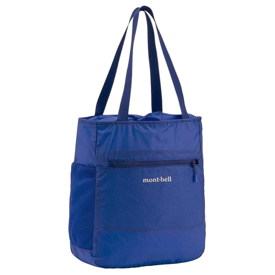 MONTBELL Nylon Tote Bag, Shopping Bag, Handbag, Shoulder Bag Small Men's Blue
