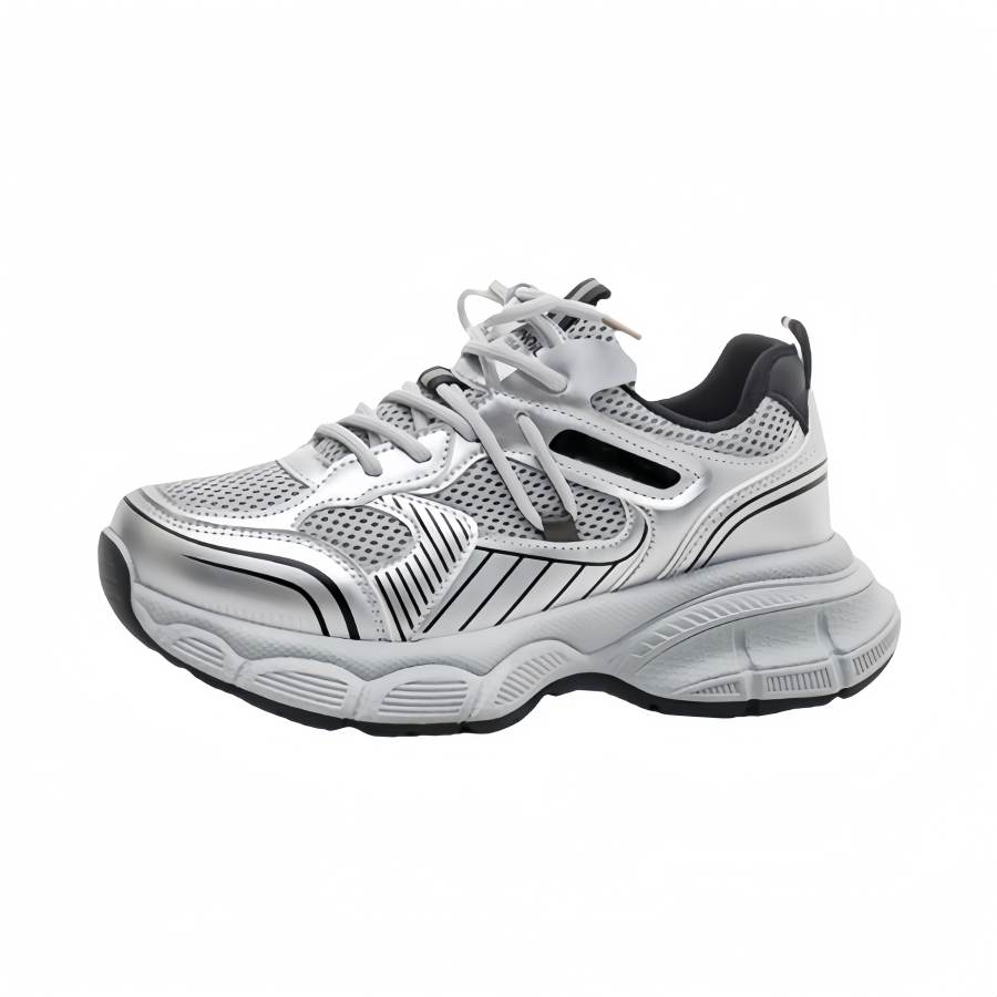 K KANGXUANAN Cushioning Breathable Cushioning Breathable Low top Chunky Sneakers Women's