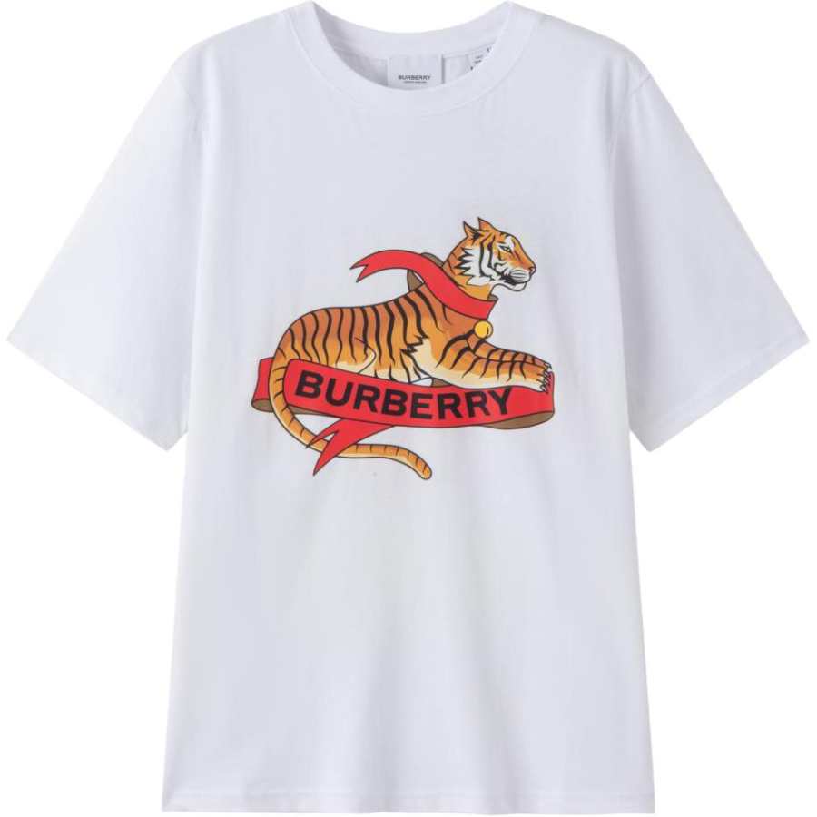 Burberry Kids T Shirts Crew Neck Moderate Stretch