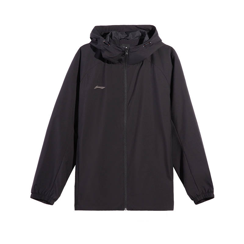 Li-Ning Li Ning Trench Coats Men's Black Moderate