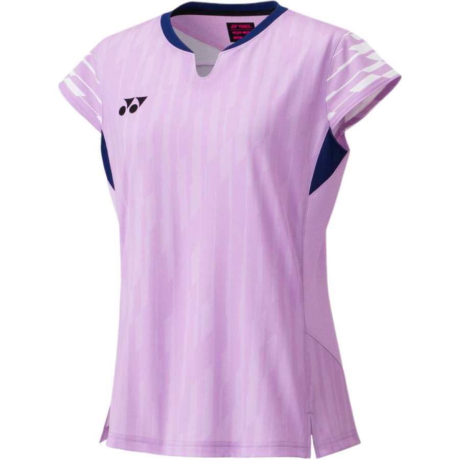 YONEX T Shirts Women's V Neck Moderate