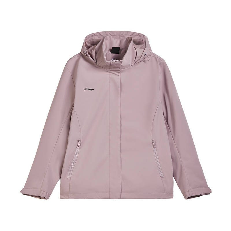 Li-Ning LiNing Trench Coat Women's Ink Gray Purple