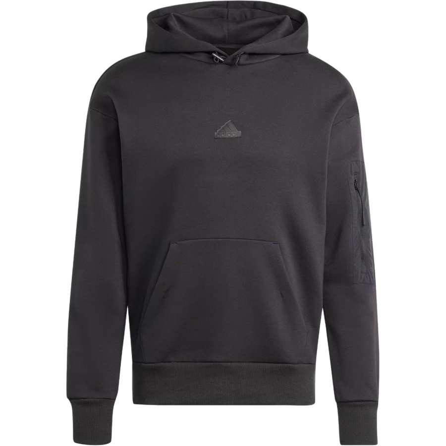 Adidas Adidas CITY ESCAPE FLEECE HOODIE Sweatshirt Men's Black