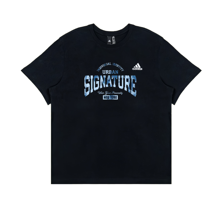 Adidas Adidas T Shirts Unisex Black Crew Neck Moderate Straight Fit