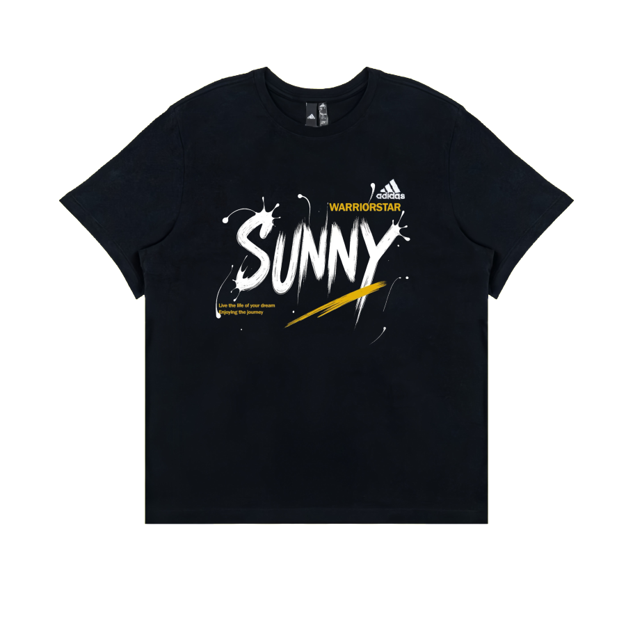 Adidas Adidas T Shirts Unisex Black Crew Neck Moderate Straight Fit