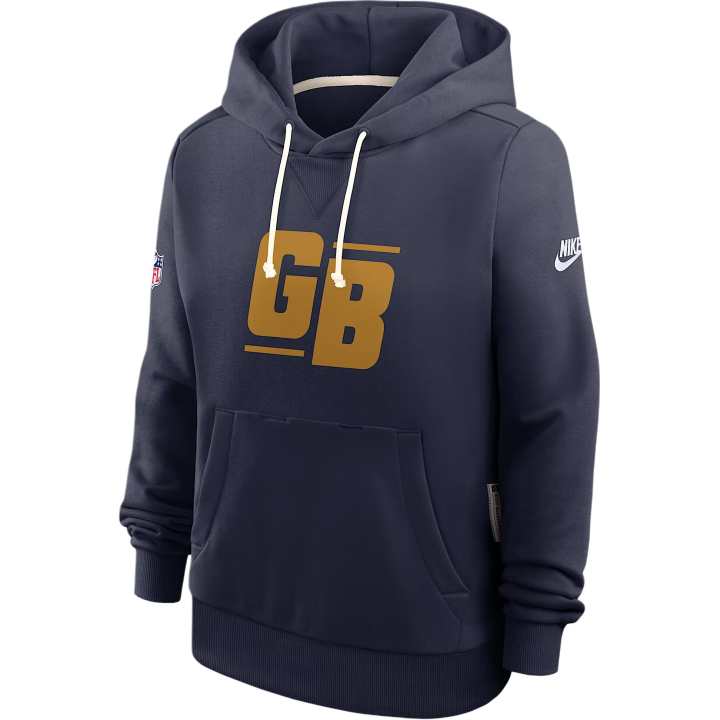 Nike Nike Green Bay Packers Alt Pack Women's Nike Dri-FIT Nfl Pullover Hoodie