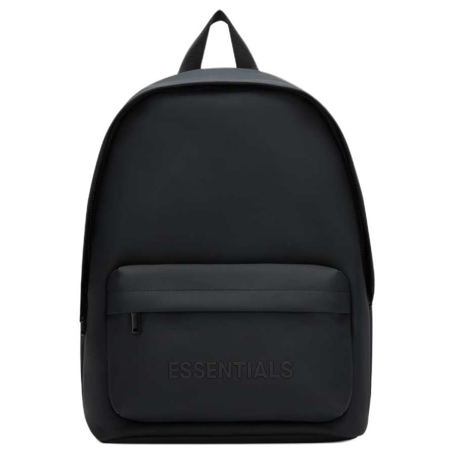 Fear Of God Essentials Pu Backpack Unisex Black