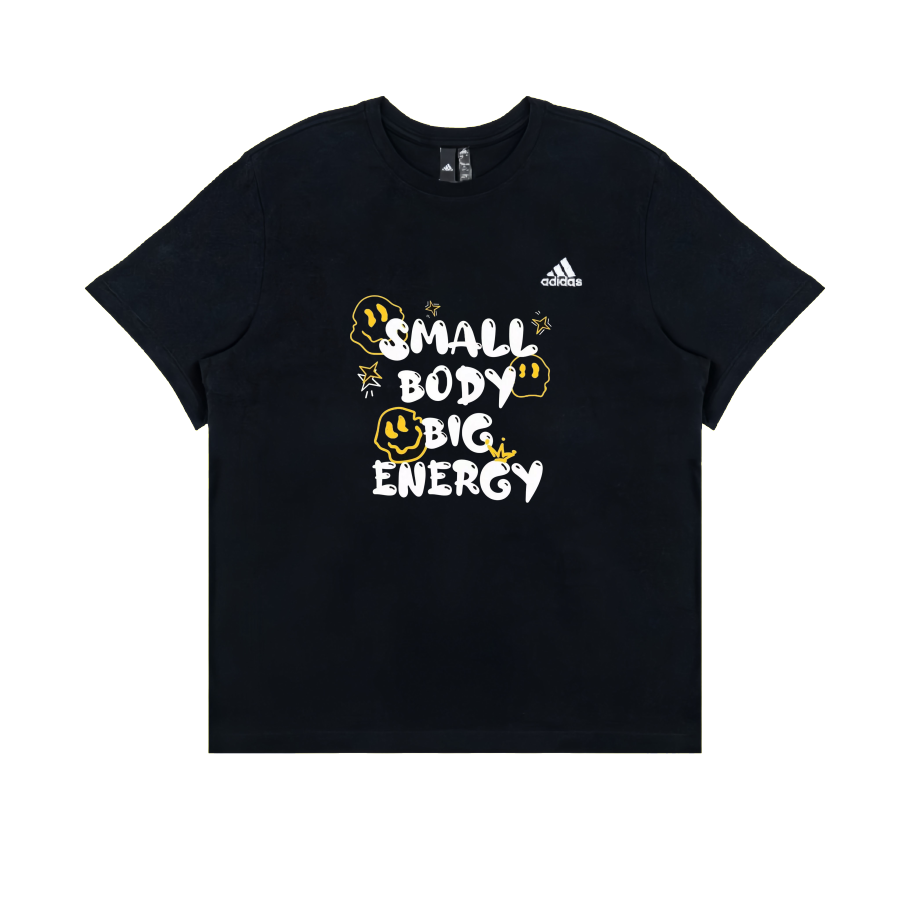 Adidas Adidas T Shirts Unisex Black Crew Neck Moderate Straight Fit