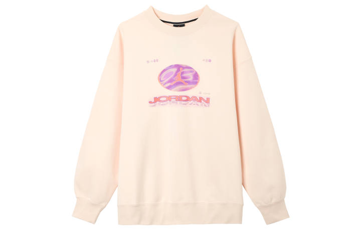 Jordan Jordan Sweatshirts Women's Ice Guava Crew Neck Moderate Other