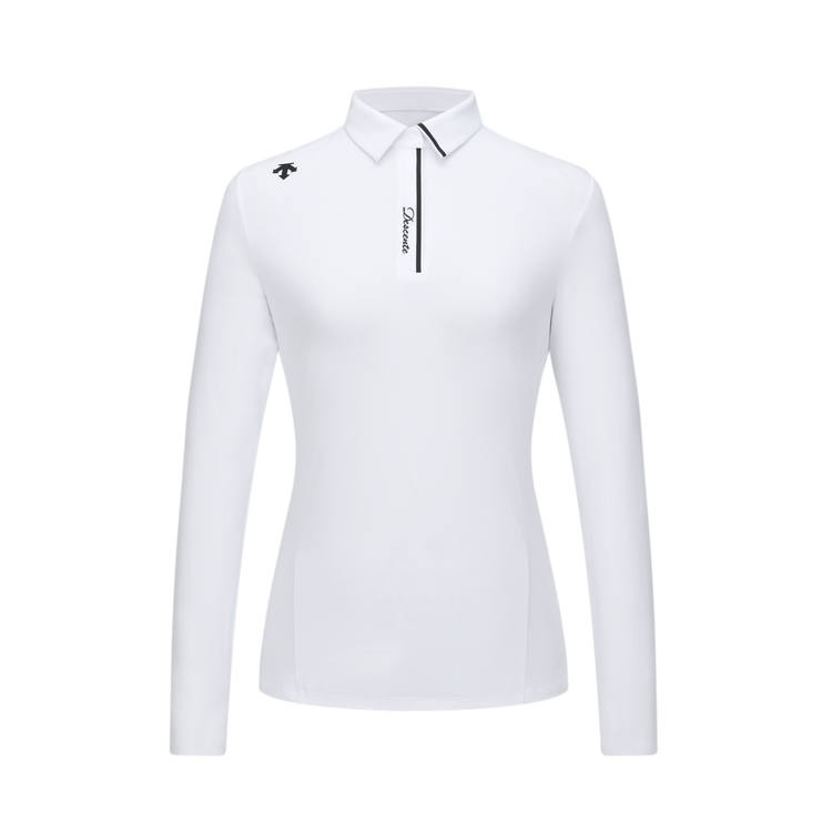 DESCENTE Long Sleeved Polo Shirt Women's