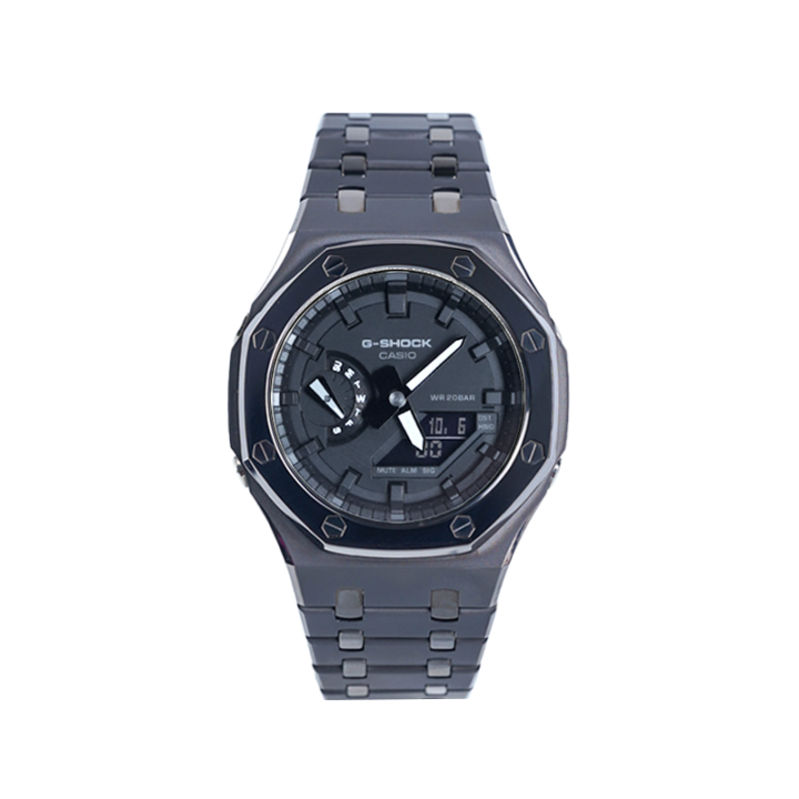 CASIO CASIO Men Liquid Crystal/Analog Dual Display Series Black Watch
