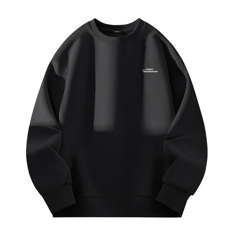MINISO Sweatshirts Unisex Crew Neck Moderate Heavyweight