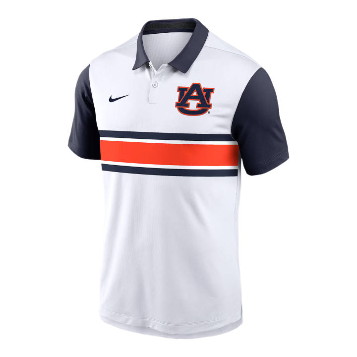 Nike Nike Auburn Primetime Vapor Pattern Men's Nike Dri-FIT College Polo