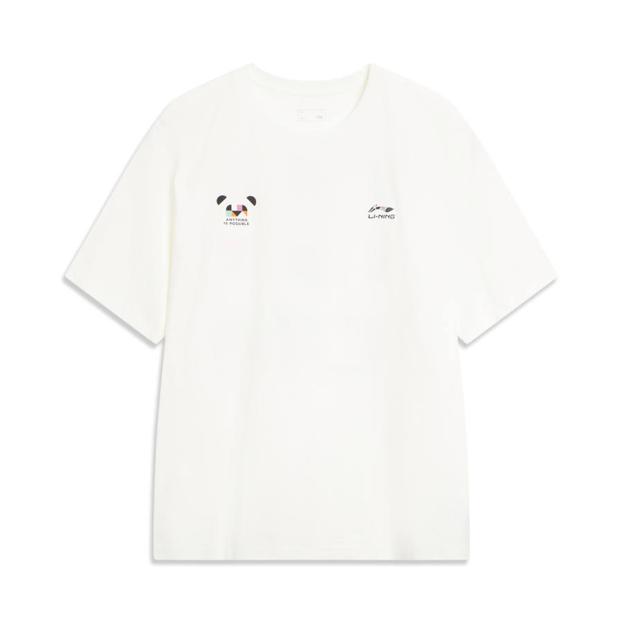 Li-Ning Li Ning Sports Life Collection T Shirt Men's Ivory