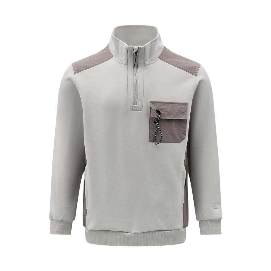 CAT CAT Sweatshirts Men's Half Turtleneck Moderate Regular
