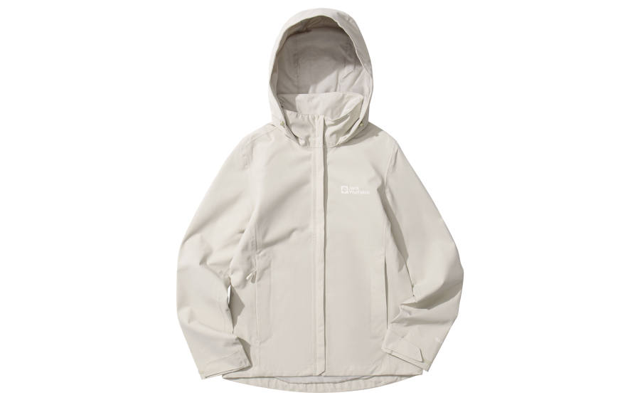 Jack Wolfskin Waterproof And Windproof Windbreaker Jacket Women's