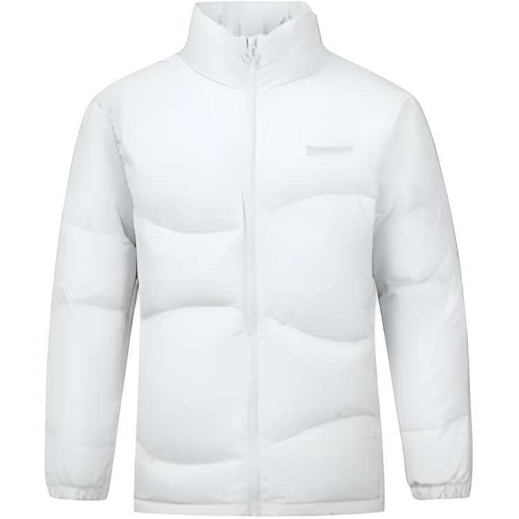 361° 361° Down Jackets Men's White Stand Collar Thickened Other