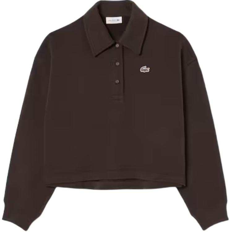LACOSTE Lacoste polo-neck sweatshirt