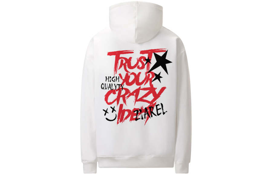 ZIAREL Sweatshirts Unisex Hooded Moderate Heavyweight