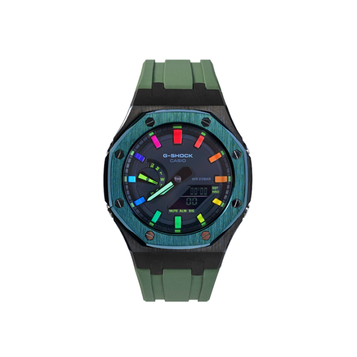 CASIO CASIO Men Liquid Crystal/Analog Dual Display Series Black Watch