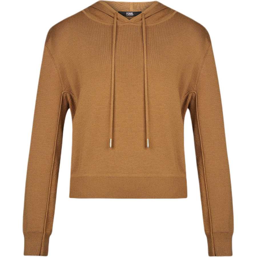 KARL LAGERFELD / Karl Lagerfeld Jeans Sweaters Women's Brown Hooded Moderate Other