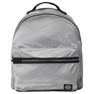 STONE ISLAND Nylon Backpack Men's Pearl Gray