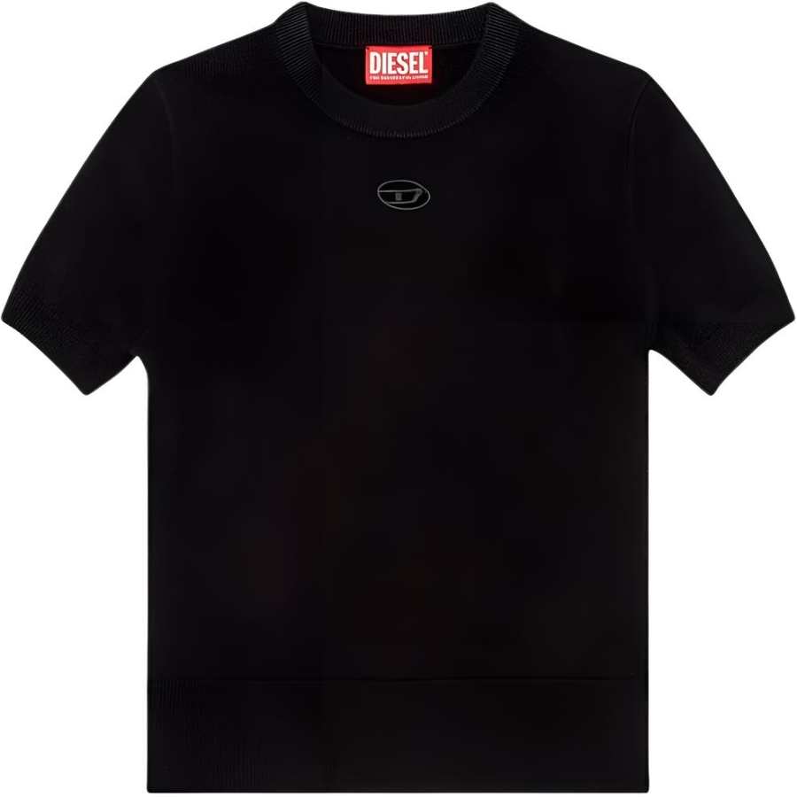 DIESEL DIESEL M Arga Logo embroidered Top