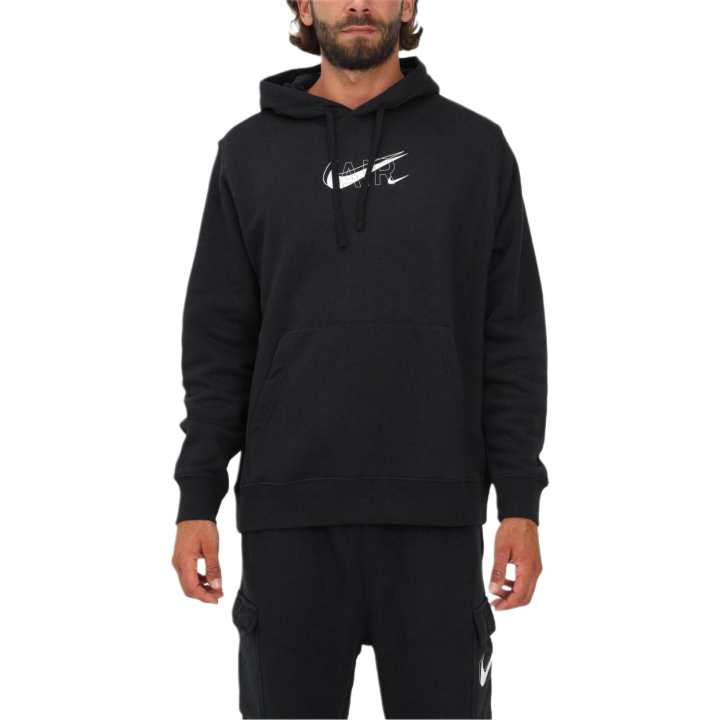 Nike Nike Sweatshirts Men's Black Hooded Moderate Regular