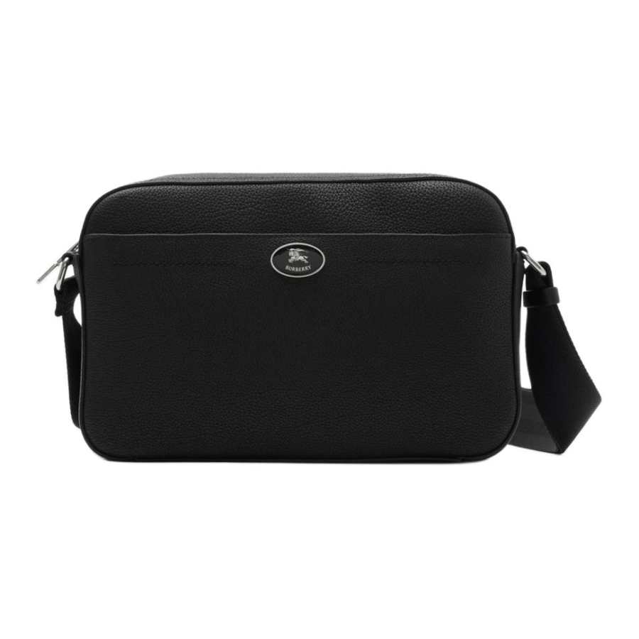 Burberry Cotswolds Calfskin Crossbody Bags Men's Black